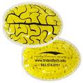Yellow Brain Hot/ Cold Pack with Gel Beads